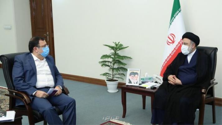 دیدار دبیر شورای عالی فضای مجازی و رییس نهاد نمایندگی رهبری در دانشگاه ها با رئیسی
