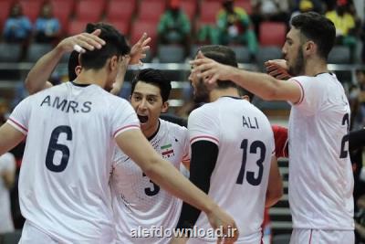 قهرمانی تیم ملی والیبال ایران در بازی های همبستگی کشورهای اسلامی