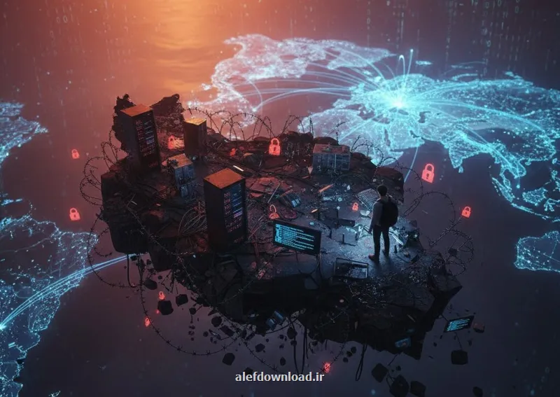 ترافیک اینترنت از سیزدهم دی 35 درصد سقوط کرد